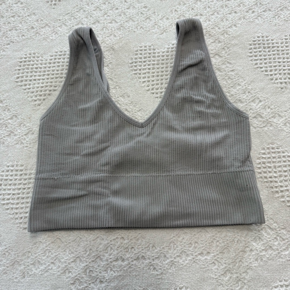 Marshall’s Seamless Ribbed Cropped Tank (M)